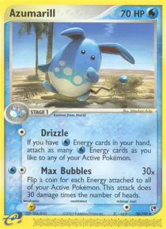 Azumarill Uncommon card from Sandstorm