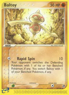 Baltoy Uncommon card from Sandstorm