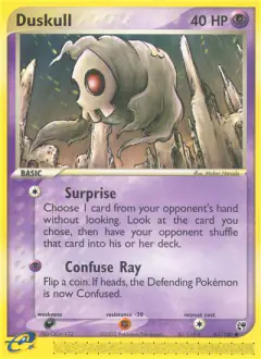 Duskull Common card from Sandstorm