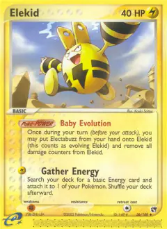 Elekid Uncommon card from Sandstorm