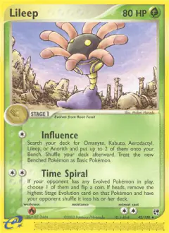 Lileep Uncommon card from Sandstorm