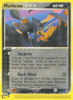 Murkrow Uncommon card from Sandstorm