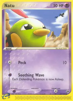 Natu Common card from Sandstorm