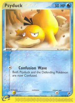 Psyduck Common card from Sandstorm