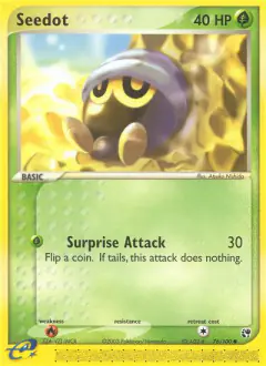 Seedot Common card from Sandstorm
