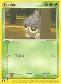 Seedot Common card from Sandstorm