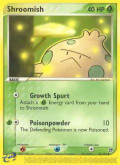 Shroomish Common card from Sandstorm