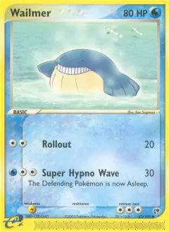 Wailmer Common card from Sandstorm
