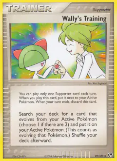 Wally's Training Uncommon card from Sandstorm