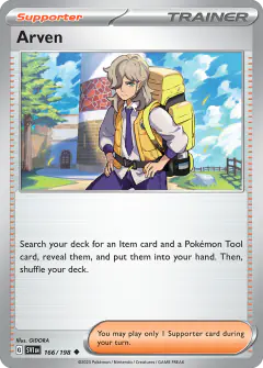 Arven Uncommon card from Scarlet & Violet Base