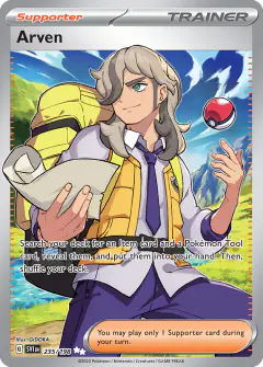 Arven Ultra Rare card from Scarlet & Violet Base