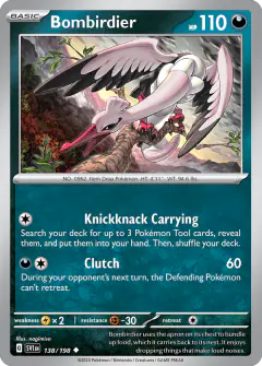 Bombirdier Uncommon card from Scarlet & Violet Base