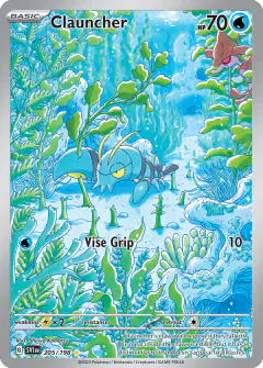 Clauncher Illustration Rare card from Scarlet & Violet Base