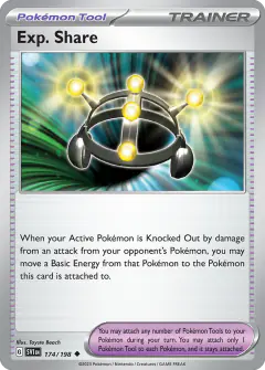 Exp. Share Uncommon card from Scarlet & Violet Base