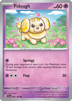 Fidough Common card from Scarlet & Violet Base