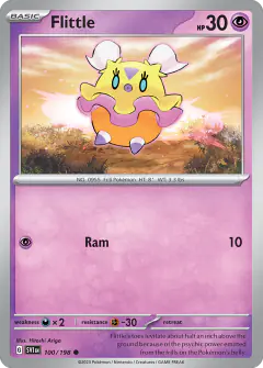 Flittle Common card from Scarlet & Violet Base