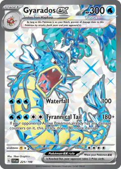 Gyarados ex Ultra Rare card from Scarlet & Violet Base