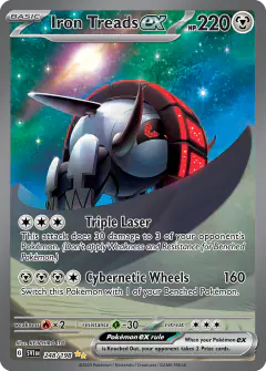 Iron Treads ex Special Illustration Rare card from Scarlet & Violet Base
