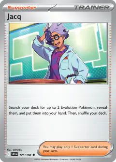 Jacq Uncommon card from Scarlet & Violet Base