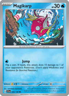 Magikarp Common card from Scarlet & Violet Base