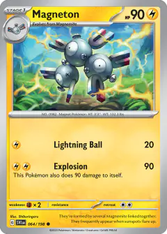 Magneton Common card from Scarlet & Violet Base