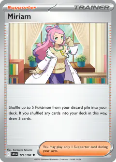 Miriam Uncommon card from Scarlet & Violet Base