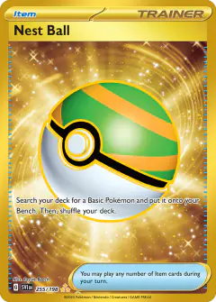 Nest Ball Hyper Rare card from Scarlet & Violet Base