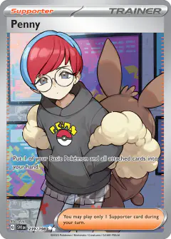 Penny Ultra Rare card from Scarlet & Violet Base