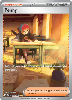 Penny Special Illustration Rare card from Scarlet & Violet Base