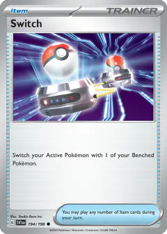 Switch Common card from Scarlet & Violet Base