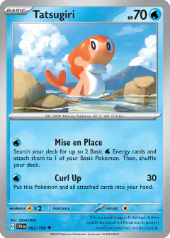 Tatsugiri Uncommon card from Scarlet & Violet Base