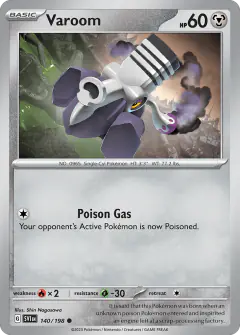 Varoom Common card from Scarlet & Violet Base