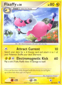Flaaffy Uncommon card from Secret Wonders