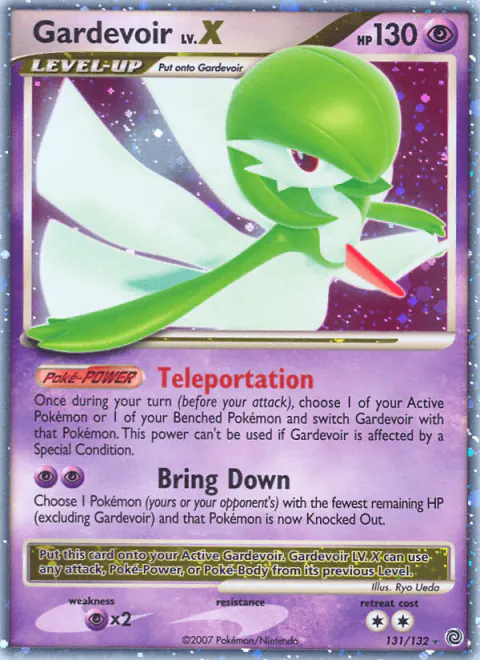 Gardevoir LV.X Rare Holo LV.X