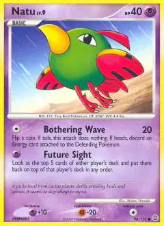 Natu Common card from Secret Wonders