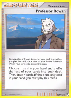 Professor Rowan Uncommon card from Secret Wonders