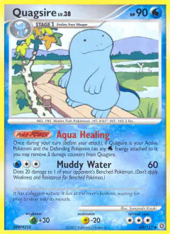 Quagsire Uncommon card from Secret Wonders