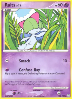 Ralts Common card from Secret Wonders