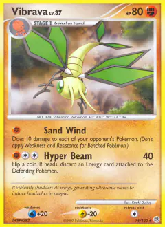 Vibrava Uncommon card from Secret Wonders