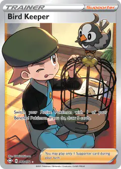 Bird Keeper Rare Ultra card from Shining Fates