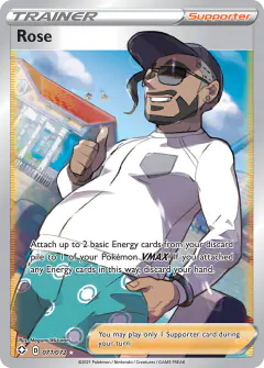 Rose Rare Ultra card from Shining Fates