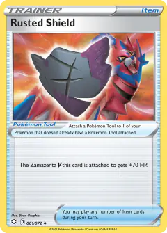 Rusted Shield Uncommon card from Shining Fates