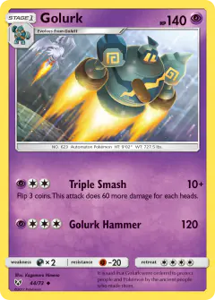 Golurk Uncommon card from Shining Legends