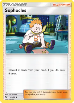 Sophocles Uncommon card from Shining Legends