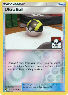Ultra Ball Uncommon card from Shining Legends