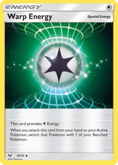 Warp Energy Uncommon card from Shining Legends