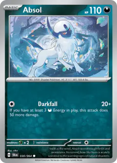 Absol Common card from Shrouded Fable