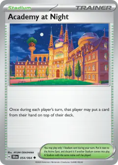 Academy at Night Uncommon card from Shrouded Fable