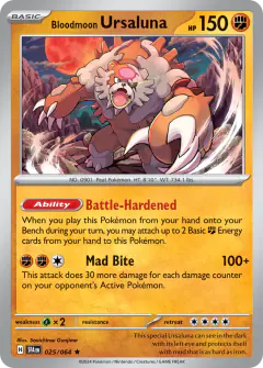 Bloodmoon Ursaluna Rare card from Shrouded Fable