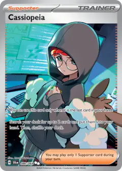 Cassiopeia Ultra Rare card from Shrouded Fable